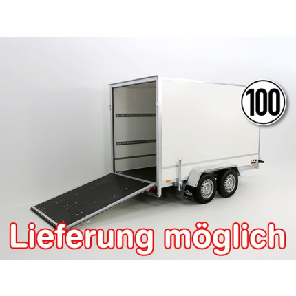 Kofferanhänger BK 146x304cm Höhe:180cm 2,7t|Rampe